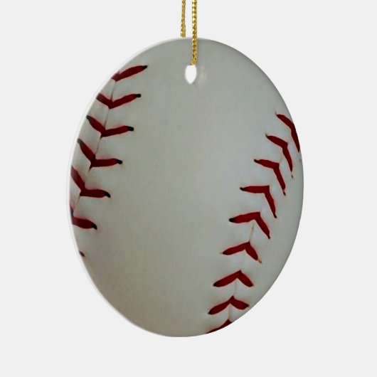 Honkbal Keramisch Ornament (Rechts)