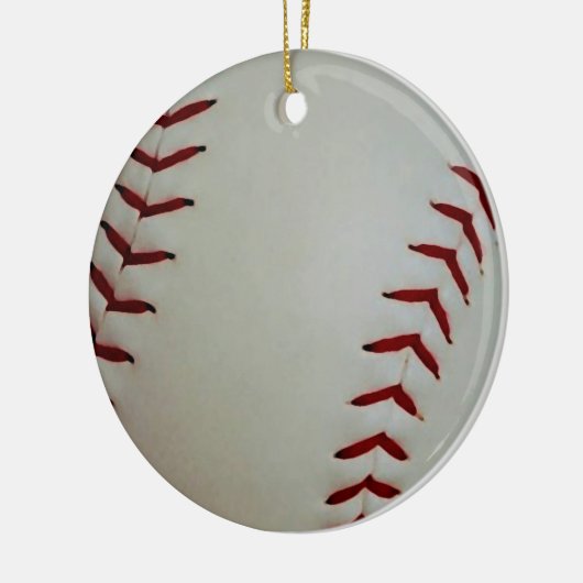 Honkbal Keramisch Ornament (Links)
