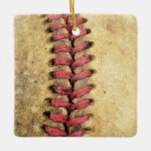  honkbal keramisch ornament (Voorkant)