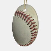 Honkbal Keramisch Ornament (Links)