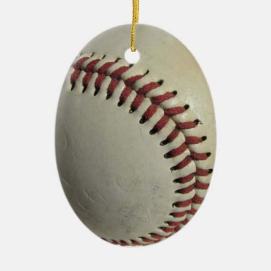 Honkbal Keramisch Ornament (Voorkant)