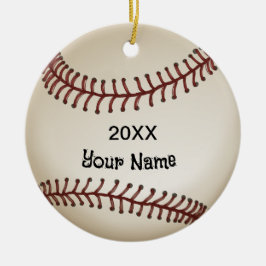 Honkbal Keramisch Ornament