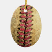  honkbal keramisch ornament (Voorkant)