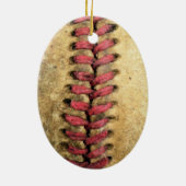  honkbal keramisch ornament (Achterkant)