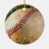Honkbal Keramisch Ornament (Voorkant)