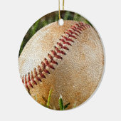 Honkbal Keramisch Ornament (Links)