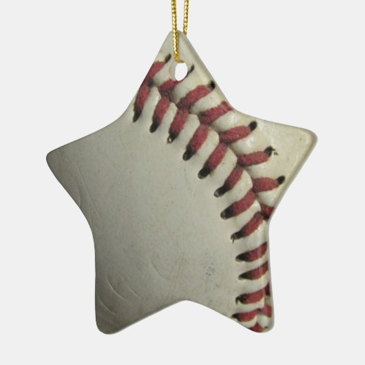 Honkbal Keramisch Ornament (Links)