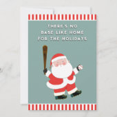 Honkbal Kerst Kaarten (Voorkant)