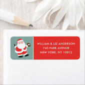 Honkbal Kerst Label (Insitu)