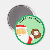 Honkbal Kerst Sock Stuffers Magneet (Voorkant / Achterkant)