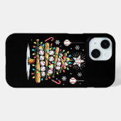 Honkbal Kerstboom Case-Mate iPhone Case (Achterkant (horizontaal))
