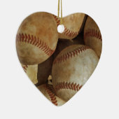 Honkbal Kerstboom Ornament (Rechts)