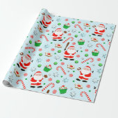 Honkbal Kerstcadeau Cadeaupapier (Uitgerold)