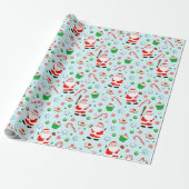 Honkbal Kerstcadeau Cadeaupapier (Uitgerold)