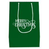 Honkbal Kerstmis thema voor Cat Lovers Medium Cadeauzakje (Achterkant)