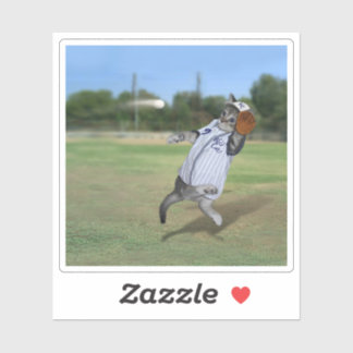 Honkbal Kitten Wildcats Sticker