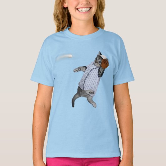 Honkbal Kitten Wildcats T-shirt (Voorkant)