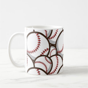 Honkbal: Klassiek naadloos patroon Koffiemok