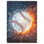 honkbal klembord (Achterkant)