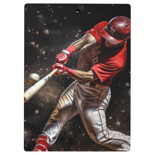 Honkbal Klembord (Achterkant)