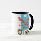 Honkbal, koffie en donuts in Alabama Mok (Voorkant rechts)