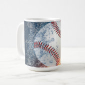 honkbal koffiemok (Voorkant links)