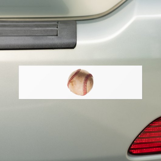 Honkbal Kunstwerk Bumpersticker (Op auto)
