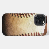 Honkbal Kunstwerk iPhone Hoesje (Achterkant horizontaal)