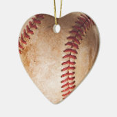 Honkbal Kunstwerk Kerstmis Ornamenten (Links)