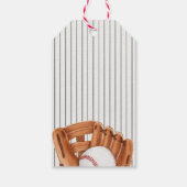 Honkbal laatste swing Vrijgezellenfeest gunst Cadeaulabel (Achterkant)