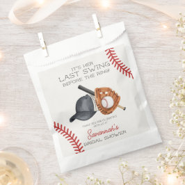 Honkbal Laatste Zwaai Voor De Ring Bruidsdouche Bedankzakje