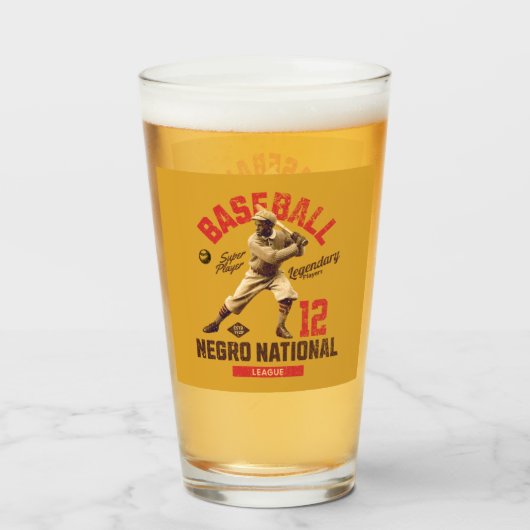 Honkbal Legends Negro National League, EST 1920 Glas (Achterkant gevuld)