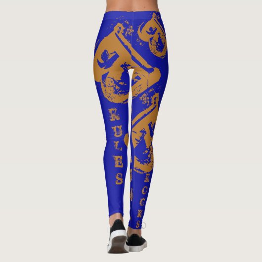 Honkbal Leggings (Achterkant)