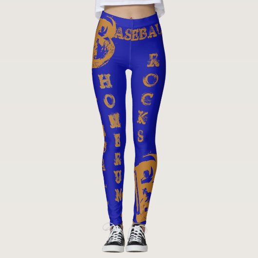Honkbal Leggings (Voorkant)