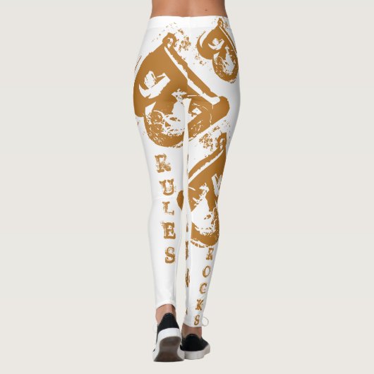 Honkbal Leggings (Achterkant)