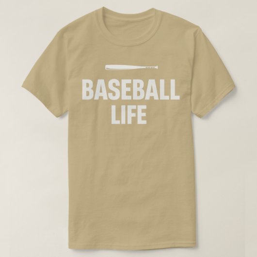 Honkbal leven10 t-shirt (Design voorkant)