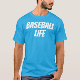 Honkbal leven dagelijks T-shirt