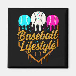 Honkbal levensstijl, Honkbal Drip Ijs Magneet