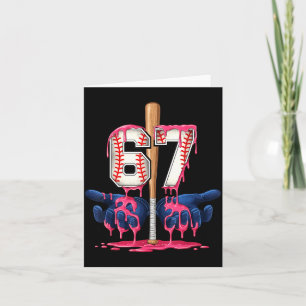 Honkbal Levensstijl Shirt Jeugd Honkbalhandschoen  Kaart