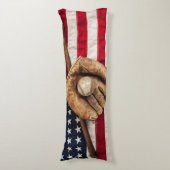  honkbal lichaamskussen (Voorkant Verticaal)