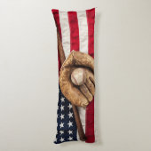  honkbal lichaamskussen (Achterkant (Verticaal))