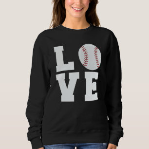 Honkbal Liefde Moeder Vader Coach Speler Atleet Sp Trui
