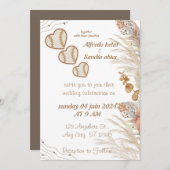 Honkbal liefde sport thema bruiloft uitnodigingen (Voorkant / Achterkant)