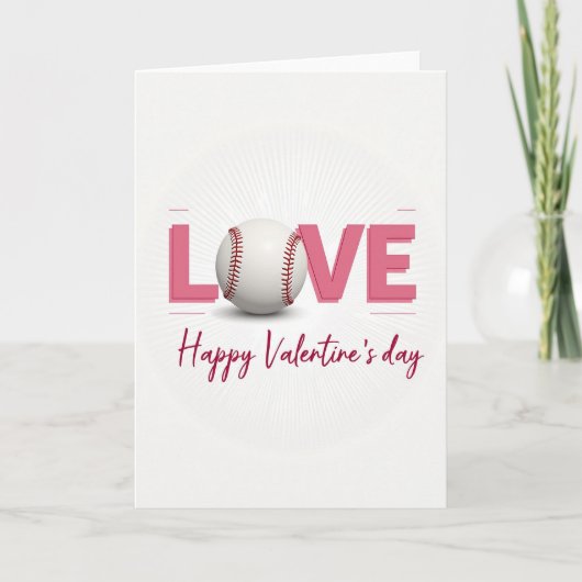 Honkbal Liefdepatroinkaart Kaart (Voorkant)