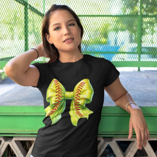 Honkbal lint t-shirt