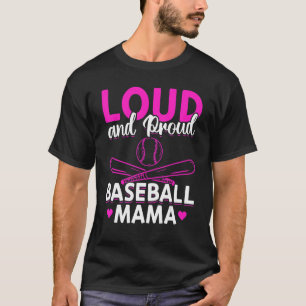 Honkbal Luid En Trots Honkbal Mama T-shirt