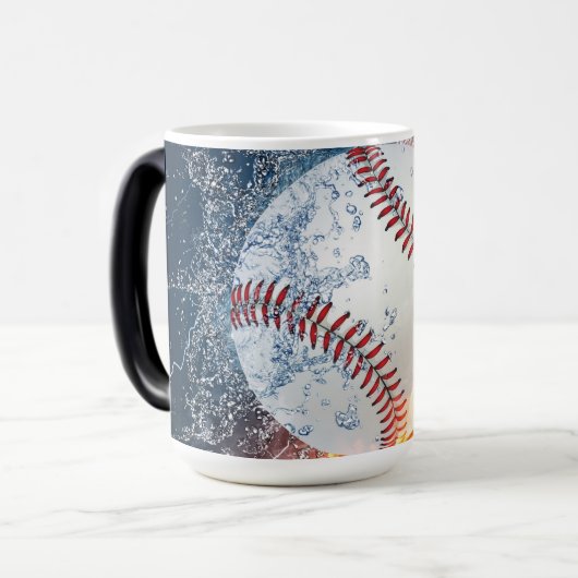 honkbal magische mok (Voorkant links)