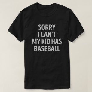 honkbal mam vader grappig honkbal ouder t-shirt