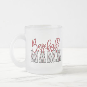Honkbal Mama Frosted Mok