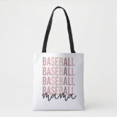 Honkbal mama | Honkbal Moeder Cadeaus Tote Bag (Voorkant)
